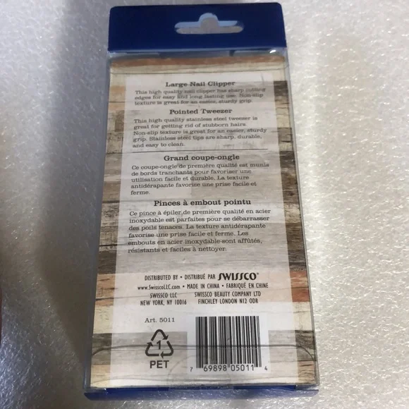 Men’s own large Nail clippers & Slanted Tweezer set - Picture 7 of 7